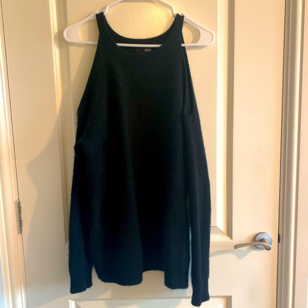 Aqua Cashmere Sweater